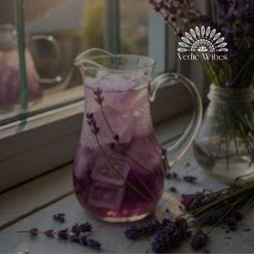 Lavender tea for reducing anxiety and promoting relaxation