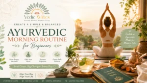 Ayurvedic Morning Routine for Beginners by Vedicwibes