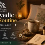 Ayurvedic night routine for relaxation wit Vedicwibes